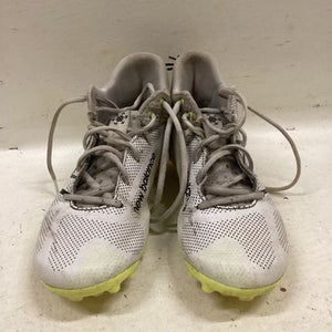 Used New Balance LAX Cleats Boys White Junior 04 11725-S000486052