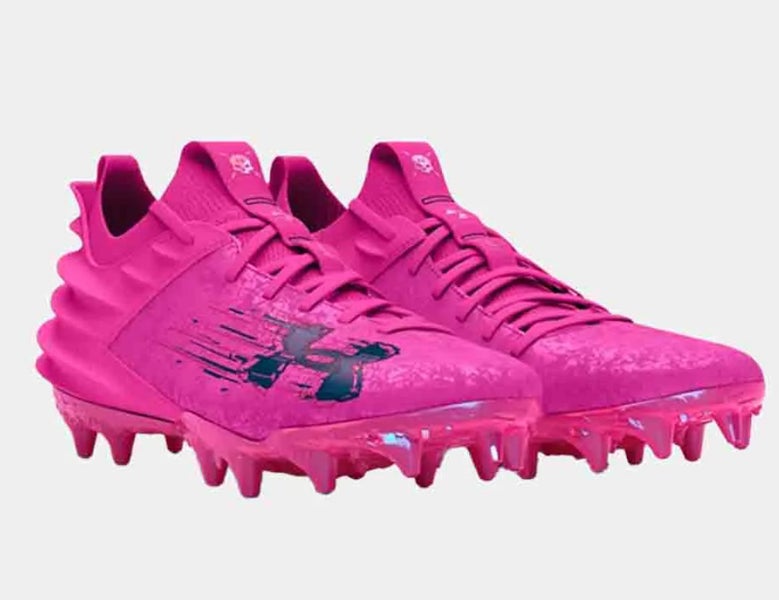 Under Armour Blur 2.0 MC Pink Football Cleats men display picture 1