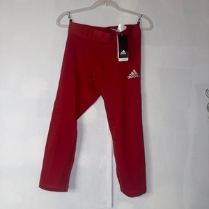 Adidas Ask SPR Training Tights Red Size Large 3/4 Length New with Tags