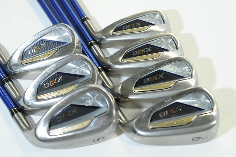 XXIO Thirteen 13 6-PW,AW,SW Iron Set Stiff Flex Right DST 50g Graphite # 185173