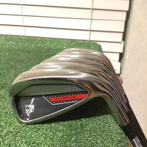Wilson Staff DYNAPWR Irons Set (5-PW-GW) Regular Recoil Dart 65g Graphite Shafts