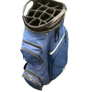 Used Taylormade CART LITE Mens Cart Bag Navy Blue 11613-S000162130