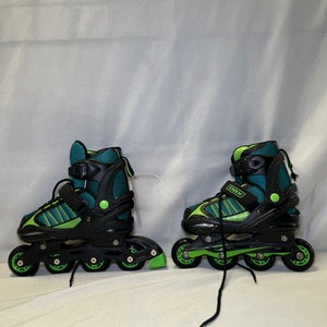 Used DBX EQUINOX ADJUSTABLE SKATES Junior Rec Fitness Skates Navy Blue Adjustable 11490-S000262460