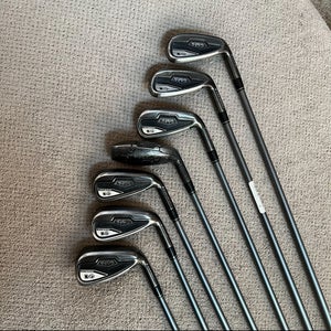 ADAMS IDEA TECH V4 Combo Iron Set 5H,6-9, GW, SW Lite Flex 55g Graphite, Men's R