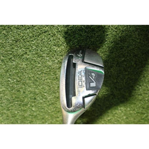 Adams IDea Tech V4 Hybrid R Flex 38" Golf 6 Iron RH / 6H-WD70