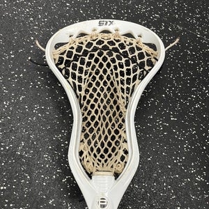 Used STX SUPER POWER Mens Lacrosse Head White 11849-S000028812