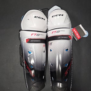 Senior CCM Jetspeed FT8 Pro 16" Shin Pads (New)