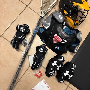Lacrosse equipment full set up! Meets NOCSAE