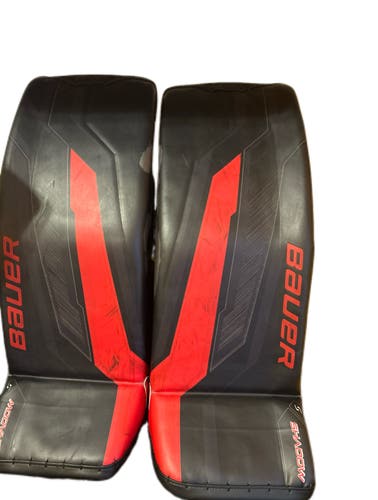 Bauer Supreme Shadow Goal Pads Used