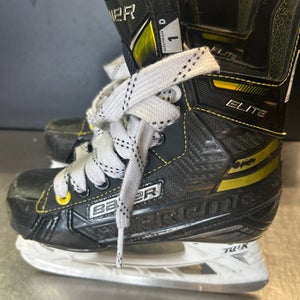 Used Bauer ELITE Junior Hockey Skate Junior 01 11868-S000063352