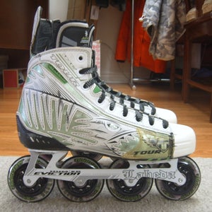 Lightly Used Excellent Condition Tour Fishbone Lite Pro Inline/Roller Hockey Skates sz US 9 Rare