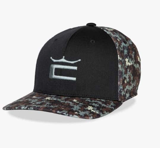 Cobra Camo Crown C Snapback Cap (Navy Blazer, Adjustable) Golf Hat 2022 NEW
