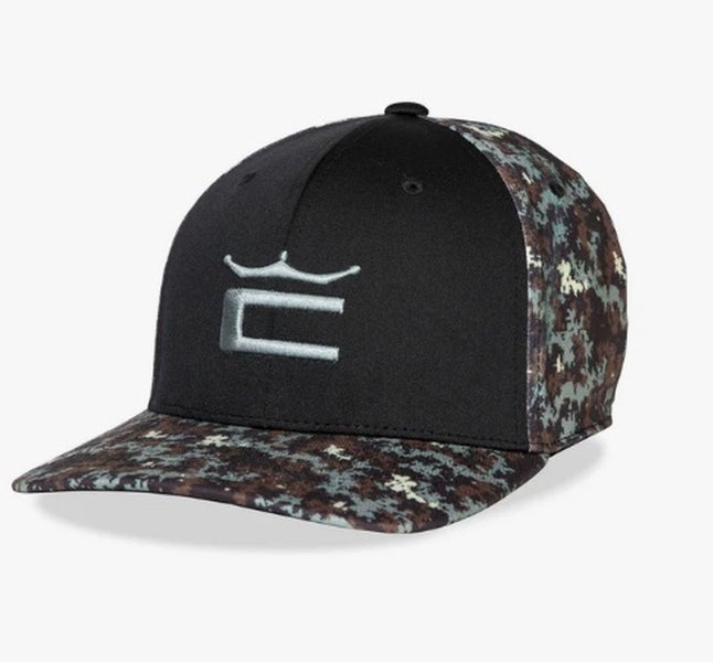 Cobra Camo Crown C Snapback Cap (Navy Blazer, Adjustable) Golf Hat 2022 NEW