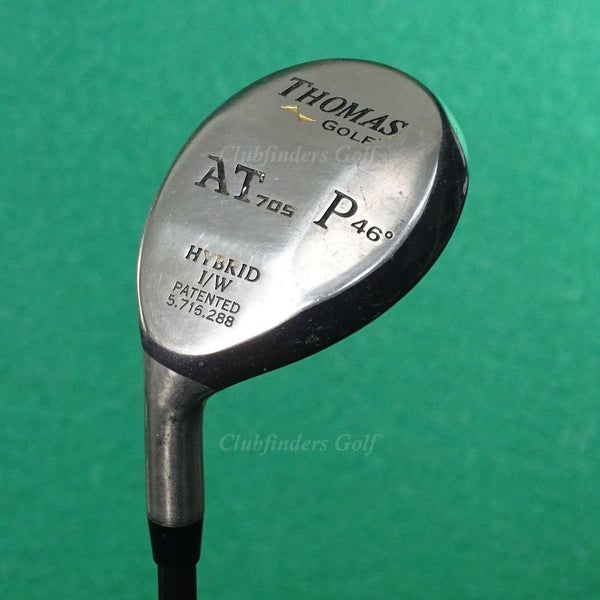LH Thomas Golf AT 705 46 Hybrid I/W PW Pitching Wedge Factory Graphite Senior