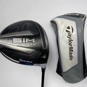 TaylorMade SIM MAX Driver 10.5* HZRDUS RDX Smoke Red 6.0 60g Stiff RH HC -1.5''