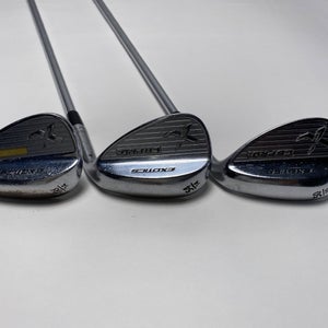 Tour Edge Exotics CB PROs Forged Wedge Set 50*10 54*14 58*14 Dynamic Gold RH