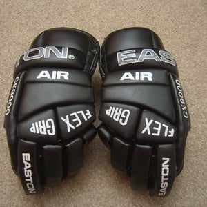 Excellent Like New Condition Vintage Easton Air GX9000 Senior Hockey Gloves 14" Leather Palms