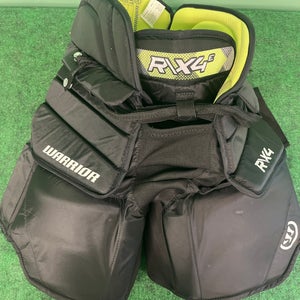 Black Warrior Ritual X4 E Hockey Goalie Pants (Used) | Int S/M