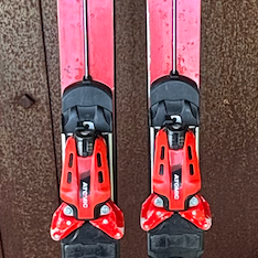 Racing 200 cm Atomic Redster SG Skis With Bindings Max Din 16 (Used)