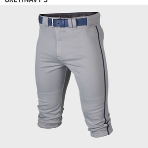 Easton pro + knickers, brand new, grey with navy stripe