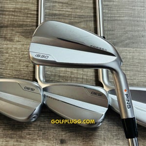 Ping i530 Iron Set 5-UW Orange Dot Power Spec / Elevate Steel, Stiff Flex (182)