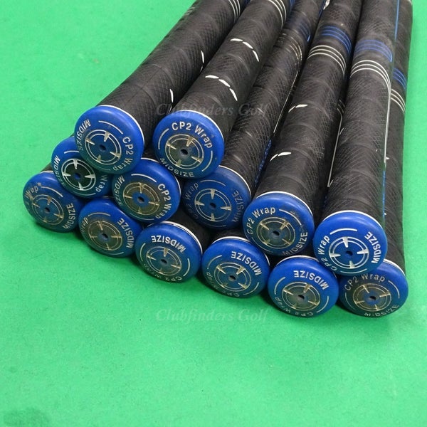 Golf Pride CP2 Wrap Midsize 60R Round Pulled Iron/Wood Grips LOT OF 13