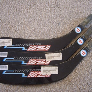 Hockey Stick Blades- Three (3) Warrior Swizzle Savard LH Replacement Blades Junior