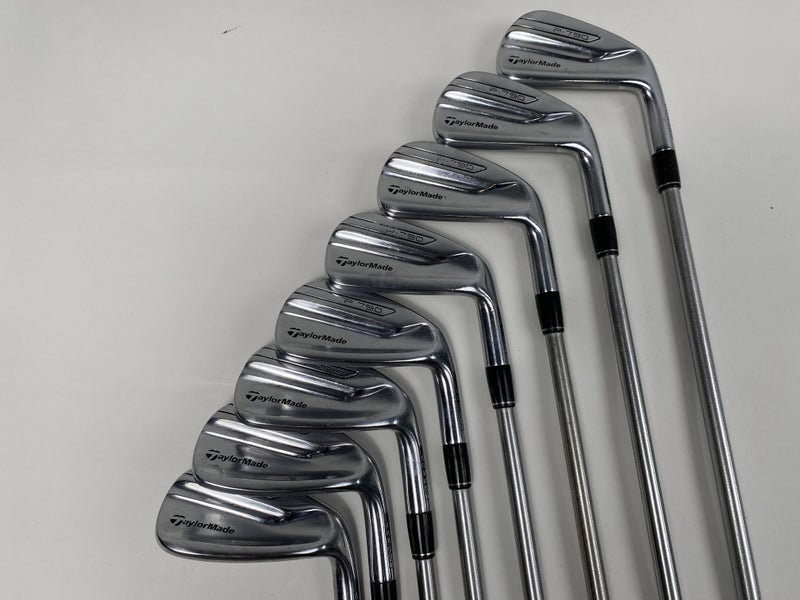 TaylorMade P790 2017 Iron Set 4-PW+AW KBS Tour C-Taper 125g Stiff+ Steel Mens RH
