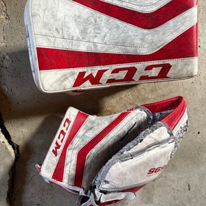 CCM Full Glove & Blocker set (Used)