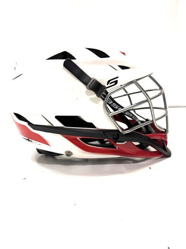 Used Cascade S Lacrosse Helmet White One Size 11860-S000292526