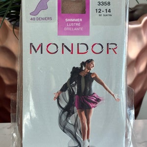Mondor Shimmer Tights, 12-14 Girls