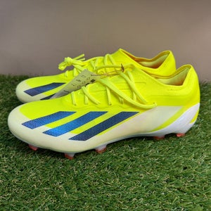 Adidas X Crazyfast Elite FG Solar Yellow IE2376 Soccer Cleat Men’s Sz 9 NEW