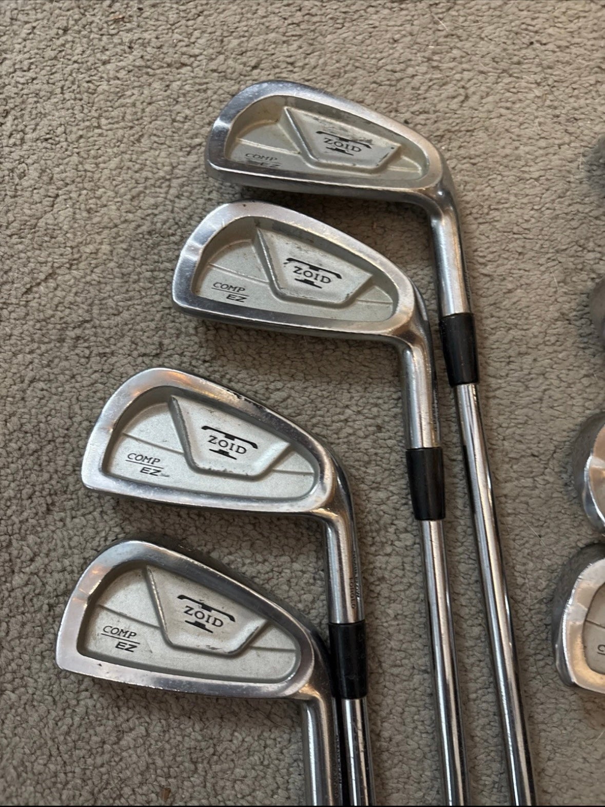 Mizuno T-Zoid Comp EZ Iron Set 3-PW Steel Gold Plus R300 Regular