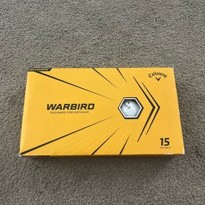 15 Callaway Warbird Golf Balls White Designed For Distance 5 Pack Golfing 2020