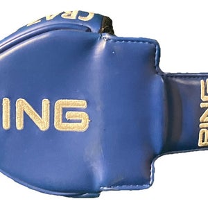 Ping CRAZ-E G2i Mallet Putter Headcover With Magnetic Fastener Nice Condition