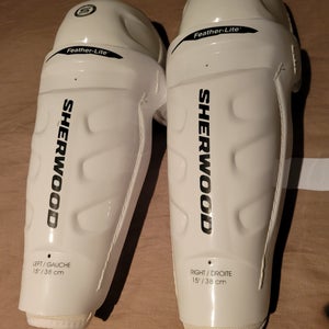 Senior Sher-Wood 5030 15" Shin Pads (Used)
