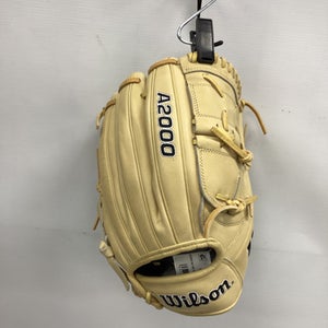 New Wilson A2000 CLASSIC B2 BLONDE BB/SB Glove RH Throw Beige 12" 11851-WILWBW10208112