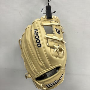 New Wilson A2000 CLASSIC 1786 BLONDE BB/SB Glove RH Throw Beige 11 1/2" 11851-WILWBW102072115