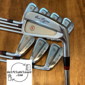 Ben Hogan Apex Edge Forged Iron Set / 3-PW Stiff Flex Apex 4 Steel Shafts +1/2”
