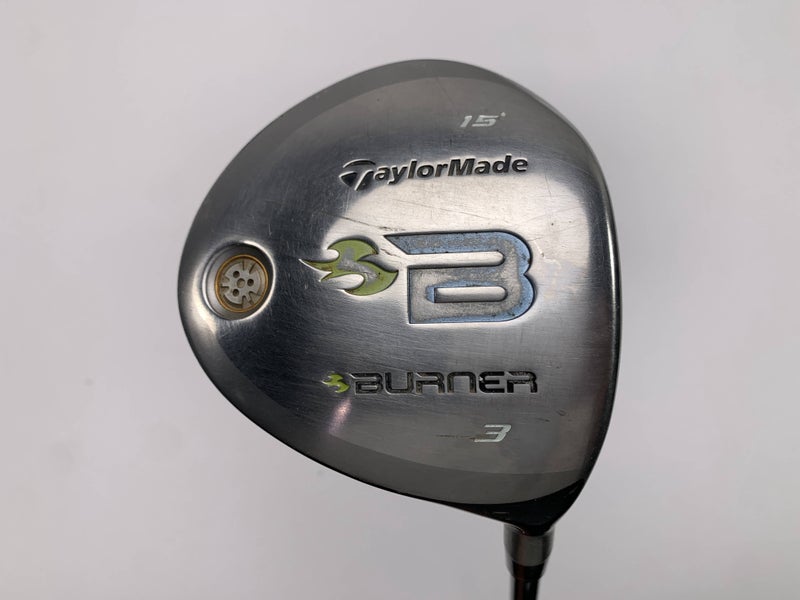 TaylorMade Burner 2008 3 Fairway Wood 15* REAX 49g Ladies Graphite Womens RH