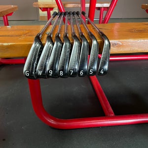 Men's PXG 0311P Right Handed Iron Set Extra Stiff Flex  Steel Shaft (Used)