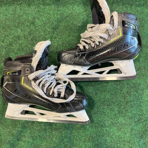 Senior Bauer Elite Hockey Goalie Skates (Fit 2) | Size 8.5 (Used)