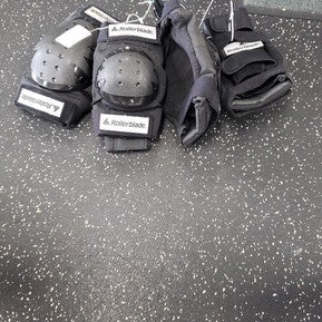Used Rollerblade Inline Protective Set Black SM 11849-S000028845