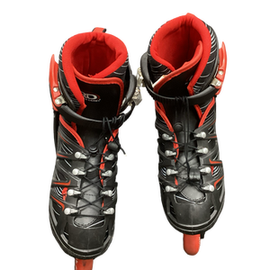 Used RollerDerby STINGER 5.2 Junior Rec Fitness Skates Black Adjustable 11613-S000162168