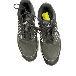 Used Adidas Mens Golf Shoes Black Senior 9.5 11613-S000161615