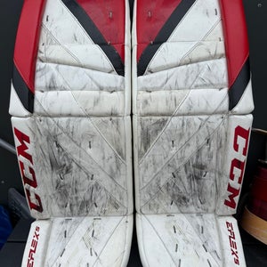 33"  CCM Eflex 5 Goalie Leg Pads Pro Stock (Used)