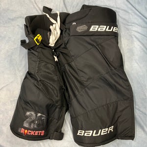 Black Senior Medium Bauer Supreme 3S Pro Hockey Pants (Used)
