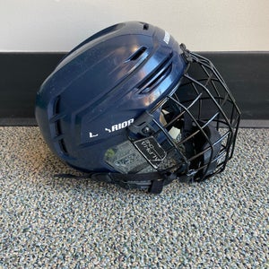 Used Navy Blue Small Warrior Alpha One Pro Helmet
