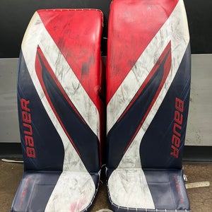 SR. Large (35+1) Senior Bauer Vapor Hyperlite 2 Goalie Leg Pads (Used)