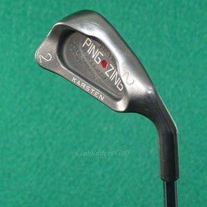 Ping Zing Stainless Red Dot Single 2 Iron Karsten KT-M Steel Stiff